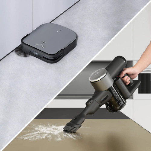 Робот-пылесос с функцией влажной уборки + ручной пылесос ECOVACS DEEBOT OZMO X2 COMBO