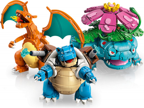LEGO Pokemon Венузавр, Чарізард та Бластойз (72153)
