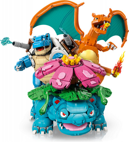LEGO Pokemon Венузавр, Чарізард та Бластойз (72153)