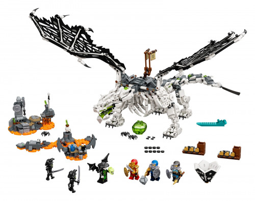 Lego Ninjago Дракон чаклуна Черепа (71721)
