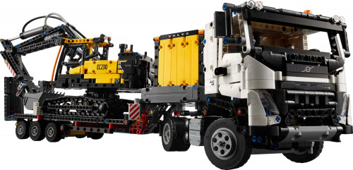LEGO Technic Вантажівка Volvo FMX та електричний екскаватор EC230 (42175)