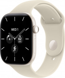 Apple Watch Series 12 GPS + Cellular 46mm Pearl White Ceramic Case with Sand Sport B. S/M (MJH14)