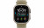 Apple Watch Ultra 4 Natural Titanium Case with Translucent Kelp Ocean Band (MJCR4+MK7M4)