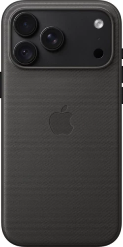 Чехол-накладка (тканевый) для iPhone 18 Pro Max TechWoven Case High Copy with MagSafe & Button Black