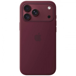 Чохол-накладка (силіконовий) Apple iPhone 18 Pro Max Silicone Case Burgundy (MK914)