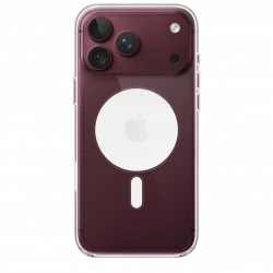 Чохол-накладка (пластиковий) Apple iPhone 18 Pro Max Clear Case with MagSafe (MKDV4)