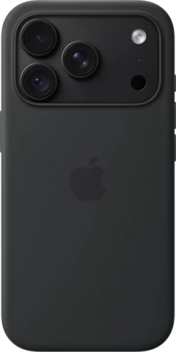 Чехол-накладка (силиконовый) Apple iPhone 18 Pro Silicone Case Black (MK8Y4)