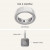 Oura Ring 4 Ceramic Cloud Size 13 (JZ90-57460-13)
