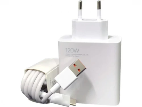 Xiaomi 120W Charger + USB Type-C Cable White (BHR6034EU)