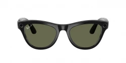 Ray-Ban Meta Skyler Shiny Black / Polarized G15 Green (RW4010 601/9А52-20)