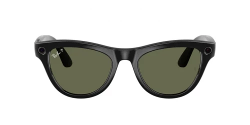 Ray-Ban Meta Skyler Shiny Black / Polarized G15 Green (RW4010 601/9А52-20)