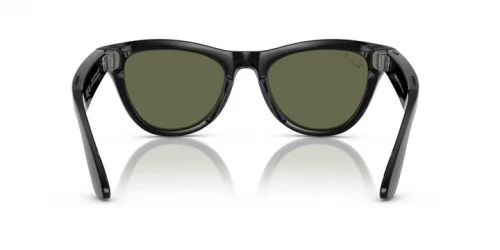 Ray-Ban Meta Skyler Shiny Black / Polarized G15 Green (RW4010 601/9А52-20)