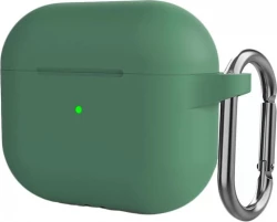 Чехол-накладка (силиконовый) Apple AirPods Pro 3 Silicone Case New Pine Green