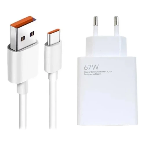 Xiaomi Wall Charger 67W White + USB-C (BHR6035EU)