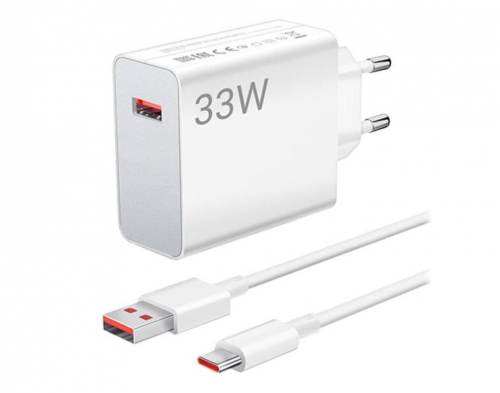 Xiaomi Wall Charger 33W White Type-C Cable (BHR9956EU)