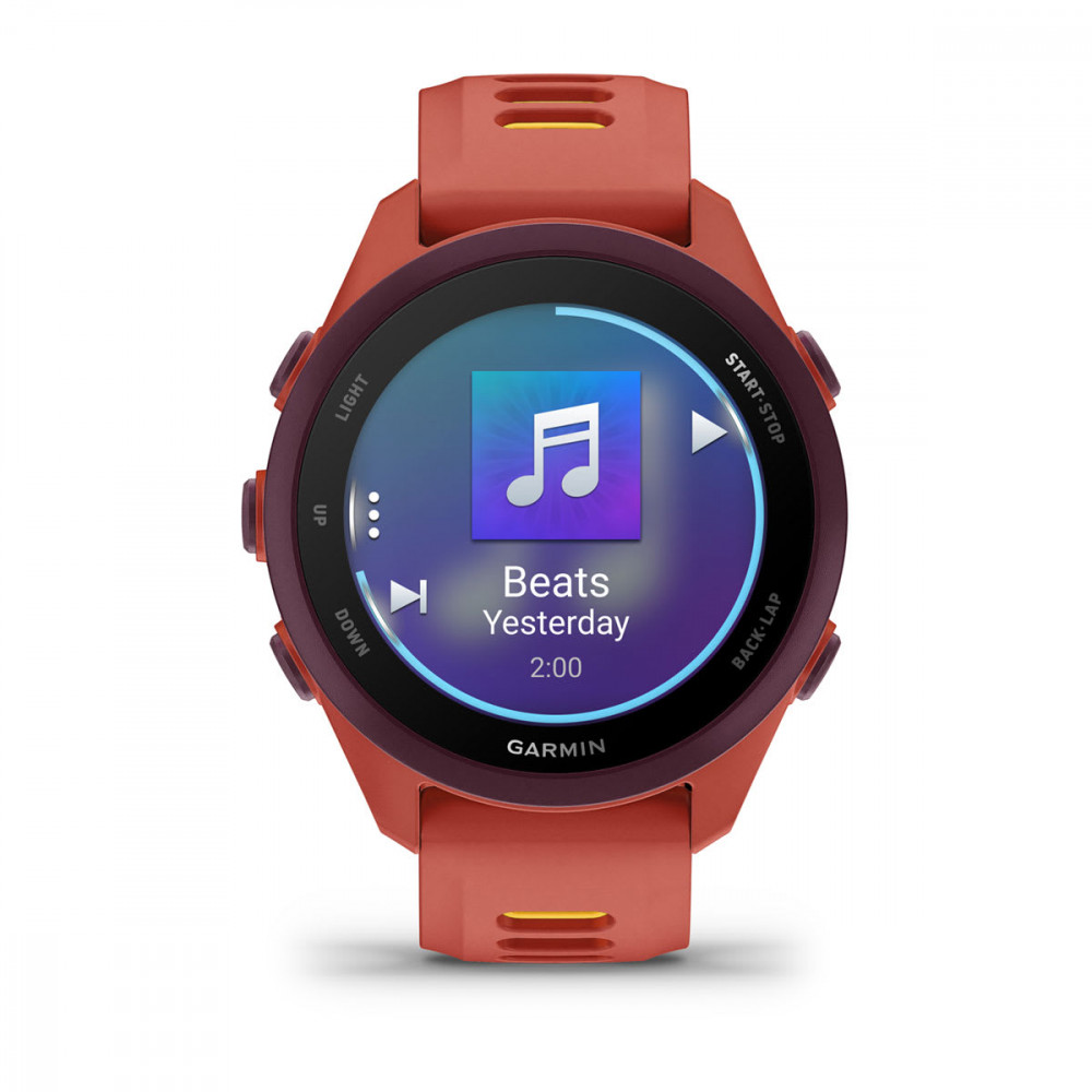Garmin Forerunner 170 Music Red Pink with Red Pink/Mango Band (010-03920-13)