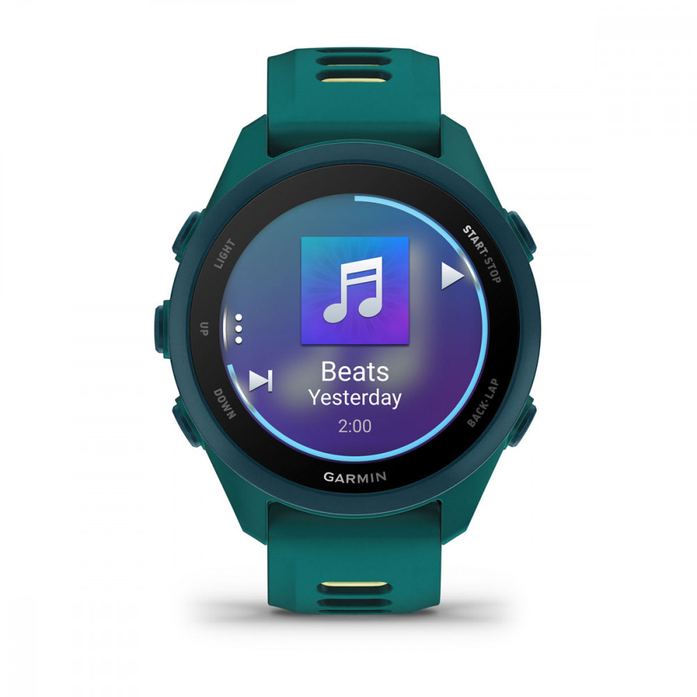 Garmin Forerunner 170 Music Teal Green with Teal Green/Citron Band (010-03920-12)