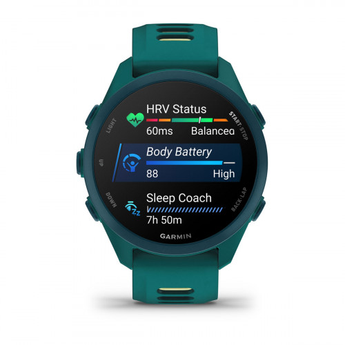 Garmin Forerunner 170 Music Teal Green with Teal Green/Citron Band (010-03920-12)