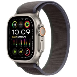 Apple Watch Ultra 2 GPS + Cellular 49mm Titanium Case with Blue/Black Trail Loop - M/L (MRF63) (Отличное состояние)