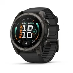 Garmin Fenix 9 51mm Carbon Gray DLC Titanium with Black Silicone Band (010-04763-10/11) (New, без коробки)