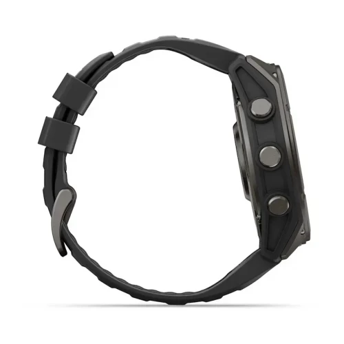 Garmin Fenix 9 51mm Carbon Gray DLC Titanium with Black Silicone Band (010-04763-10/11) (New, без коробки)