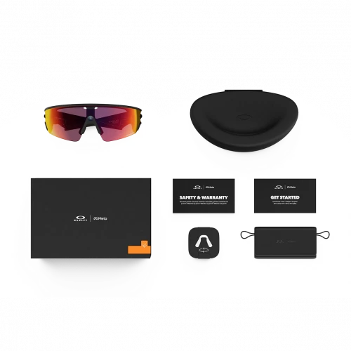 Oakley Meta Vanguard - Prizm Transitions Ember Lenses / Black Frame (OW8001-090)