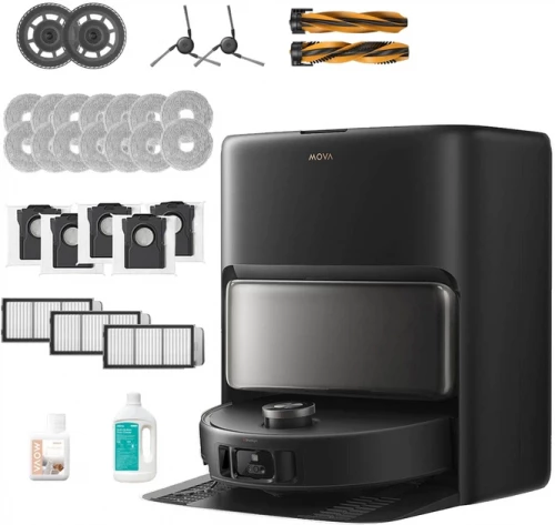 Робот-пылесос с влажной уборкой MOVA V50 Ultra Complete Black (RLV72LE-1-bl)