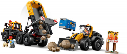 LEGO City Самосвал и фронтальный ковшовый погрузчик (60494)