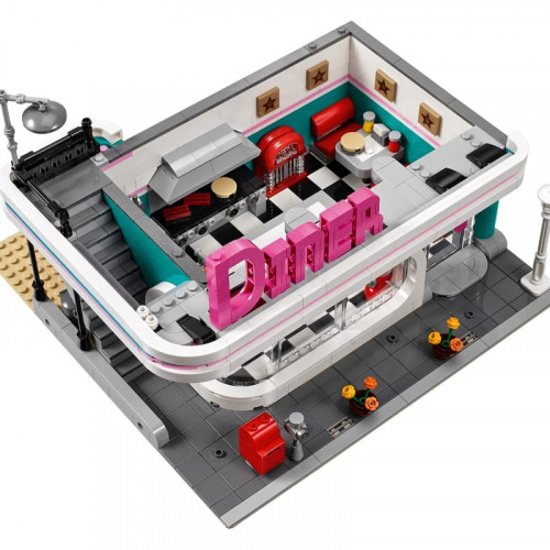 LEGO Creator - American Diner Modular Building Downtown Diner (10260)