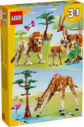LEGO Creator Дикие животные сафари (31150)