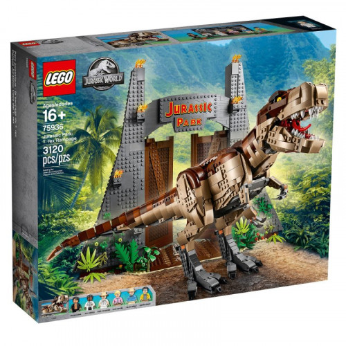 LEGO Jurassic World Jurassic Park: T. rex Rampage (75936)