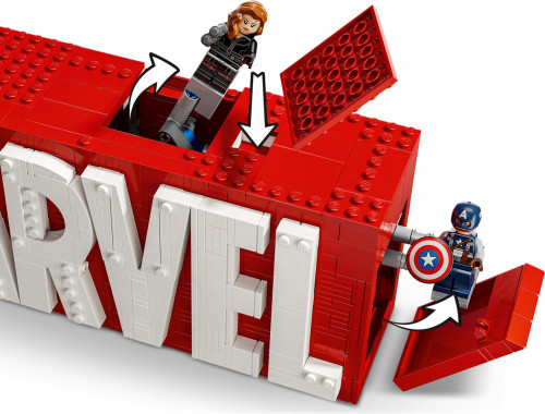 LEGO Marvel Логотип и минифигурки (76313)