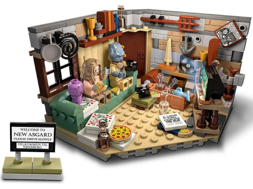 LEGO Marvel Новый Асгард Бро Тора (76200)