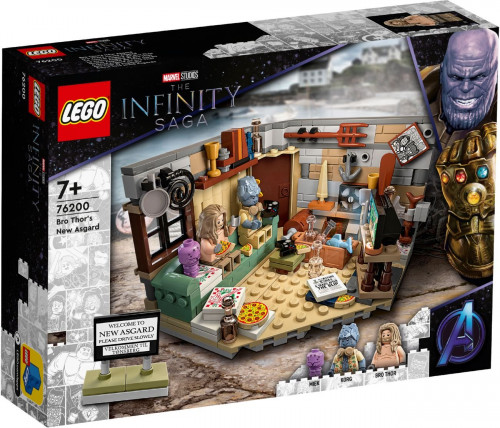 LEGO Marvel Новый Асгард Бро Тора (76200)