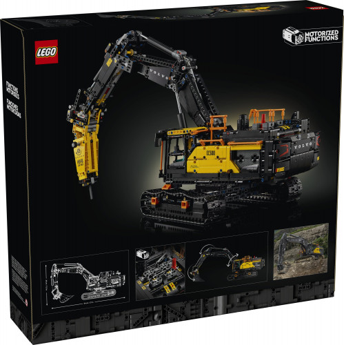 LEGO Technic Экскаватор Volvo EC500 Hybrid (42215)