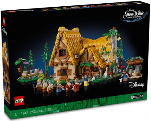 LEGO Коттедж Белоснежки и семи гномов (43242)