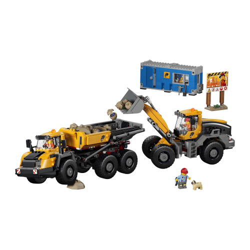 LEGO City Самосвал и фронтальный ковшовый погрузчик (60494)