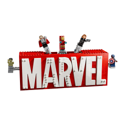 LEGO Marvel Логотип и минифигурки (76313)