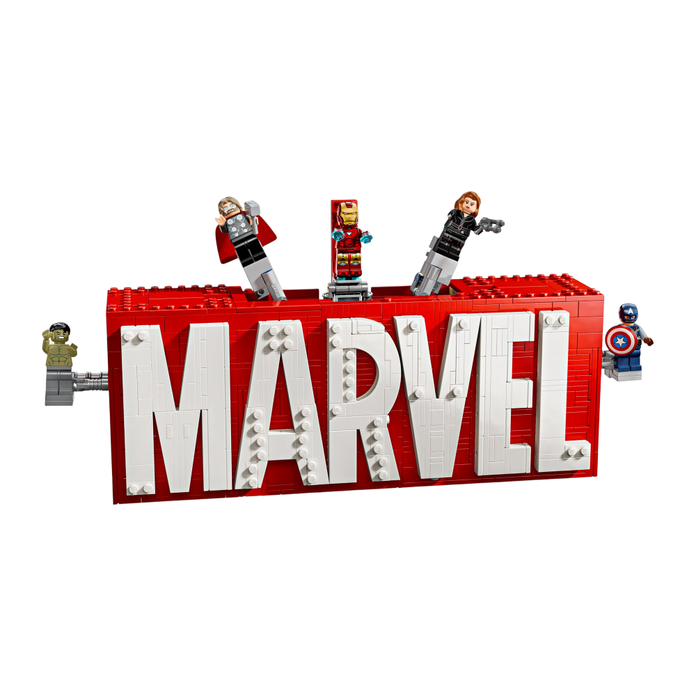 LEGO Marvel Логотип и минифигурки (76313)