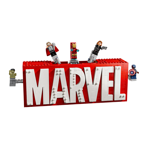 LEGO Marvel Логотип и минифигурки (76313)