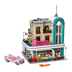 LEGO Creator - American Diner Modular Building Downtown Diner (10260)