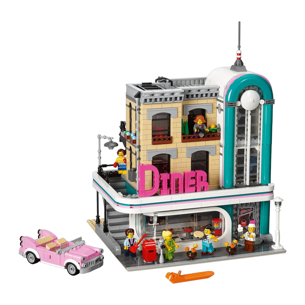 LEGO Creator - American Diner Modular Building Downtown Diner (10260)