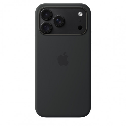 Чехол-накладка (силиконовый) для iPhone 18 Pro Silicone Case High Copy with MagSafe & Button Midnight Black