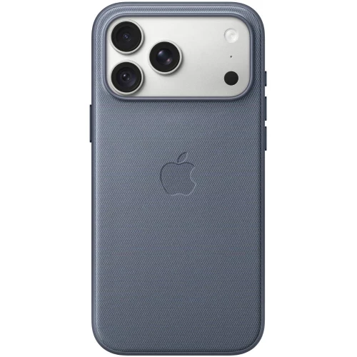 Чехол-накладка (тканевый) для iPhone 18 Pro Max TechWoven Case High Copy with MagSafe & Button Chambray Blue