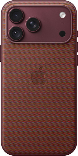 Чехол-накладка (тканевый) для iPhone 18 Pro Max TechWoven Case High Copy with MagSafe & Button Burgundy