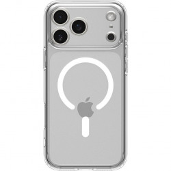 Чехол-накладка (силиконовый) Apple iPhone 18 Pro/17 Pro Spigen Ultra Hybrid MAG Clear/White (ACS10346)