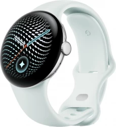 Google Pixel Watch 5 41mm Wi-Fi Polished Silver Aluminum case / Fog Active Band
